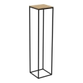 Soporte para flores 100x24 cm negro