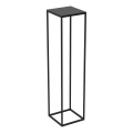 Soporte para flores 100x24 cm negro