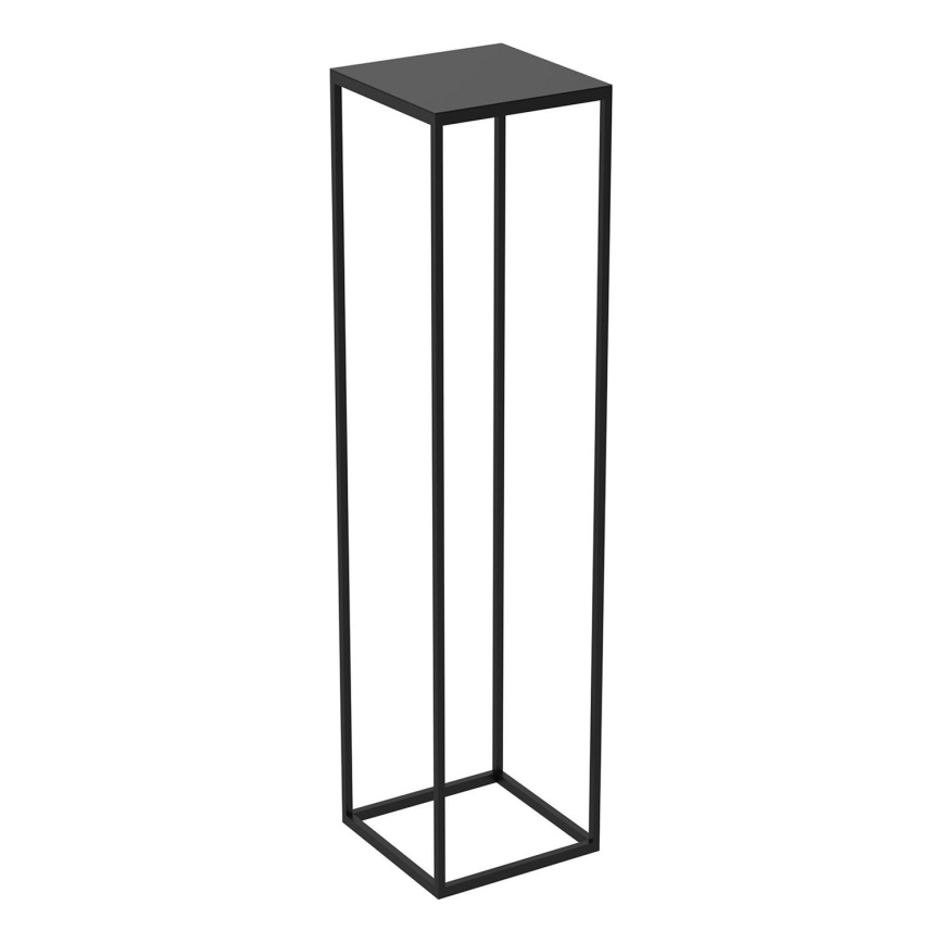Soporte para flores 100x24 cm negro