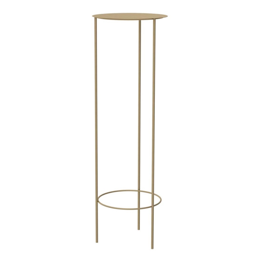 Soporte para flores 100x32 cm dorado