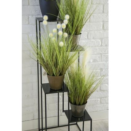 Soporte para flores 110x40 cm negro