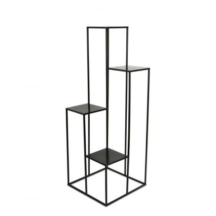 Soporte para flores 110x40 cm negro