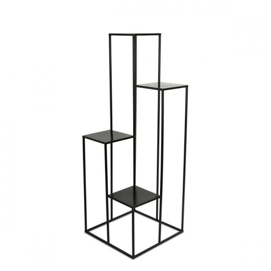 Soporte para flores 110x40 cm negro