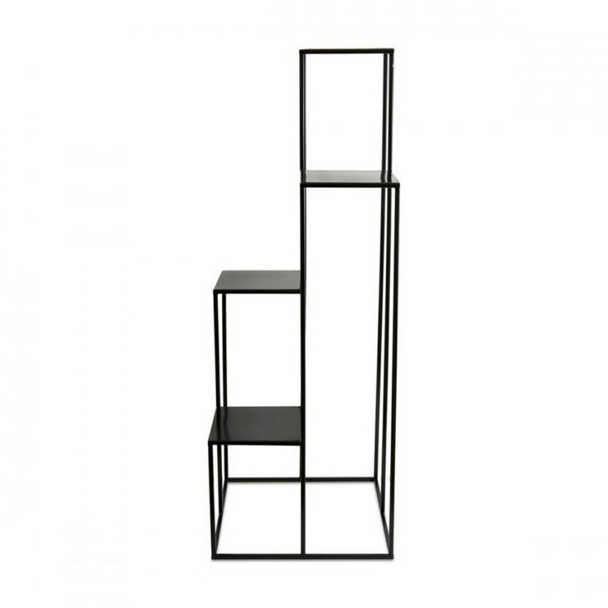 Soporte para flores 110x40 cm negro