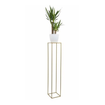 Soporte para flores 130x24 cm dorado