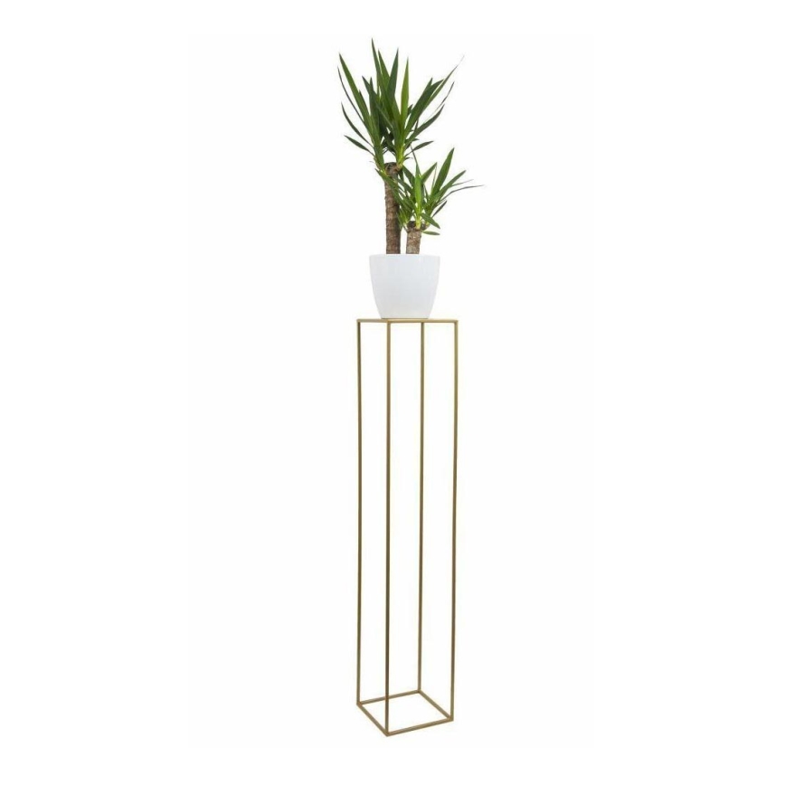 Soporte para flores 130x24 cm dorado