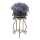 Soporte para flores 37x29 cm dorado