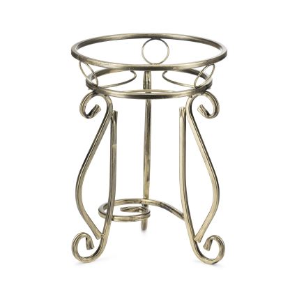 Soporte para flores 37x29 cm dorado