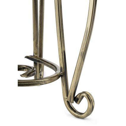 Soporte para flores 37x29 cm dorado