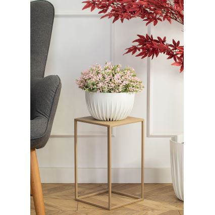 Soporte para flores 40x24 cm beige