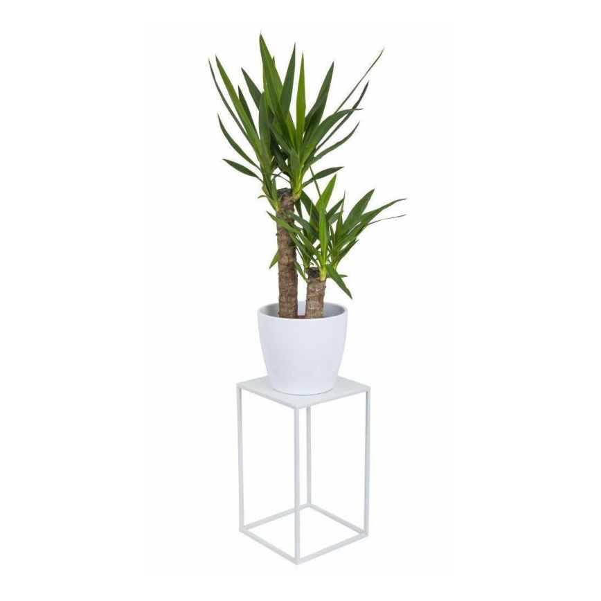 Soporte para flores 40x24 cm blanco