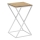Soporte para flores 40x24 cm blanco