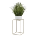 Soporte para flores 40x24 cm color crema