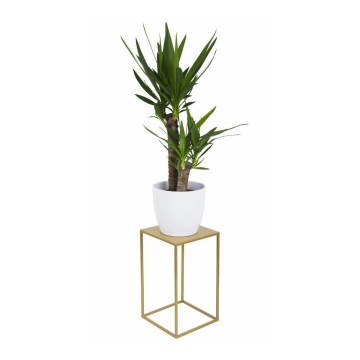 Soporte para flores 40x24 cm dorado
