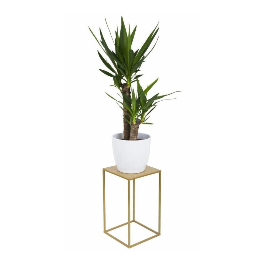 Soporte para flores 40x24 cm dorado