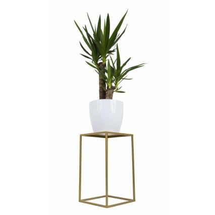 Soporte para flores 40x24 cm dorado
