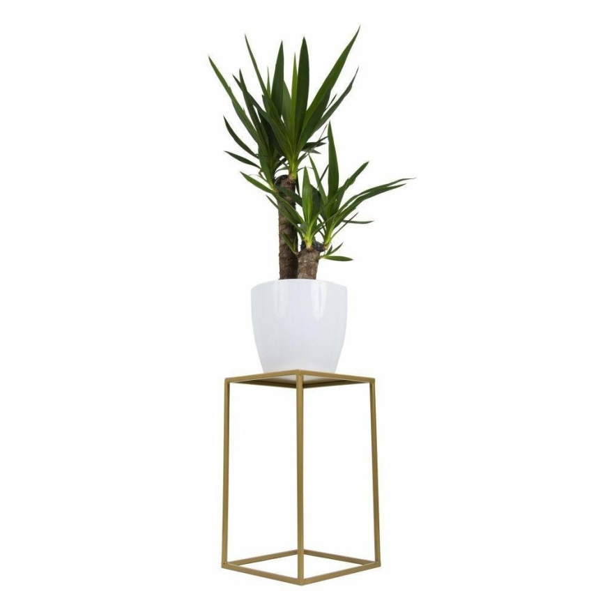 Soporte para flores 40x24 cm dorado