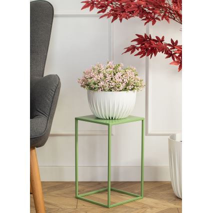 Soporte para flores 40x24 cm verde oscuro