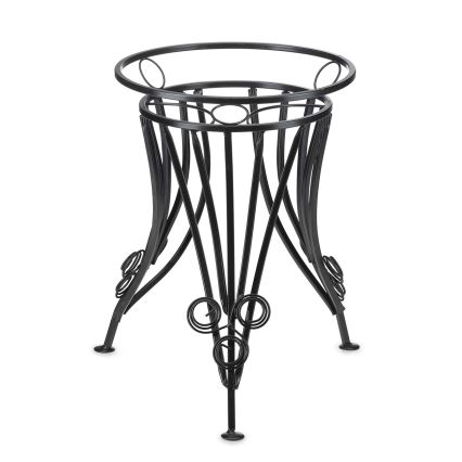 Soporte para flores 47x43 cm negro