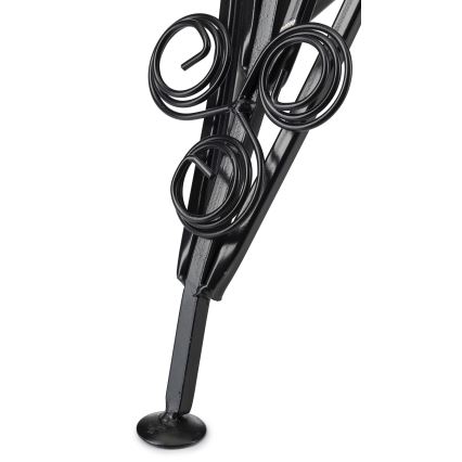 Soporte para flores 47x43 cm negro