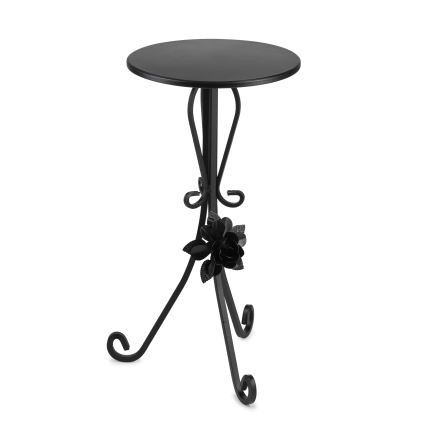 Soporte para flores 55x33 cm negro