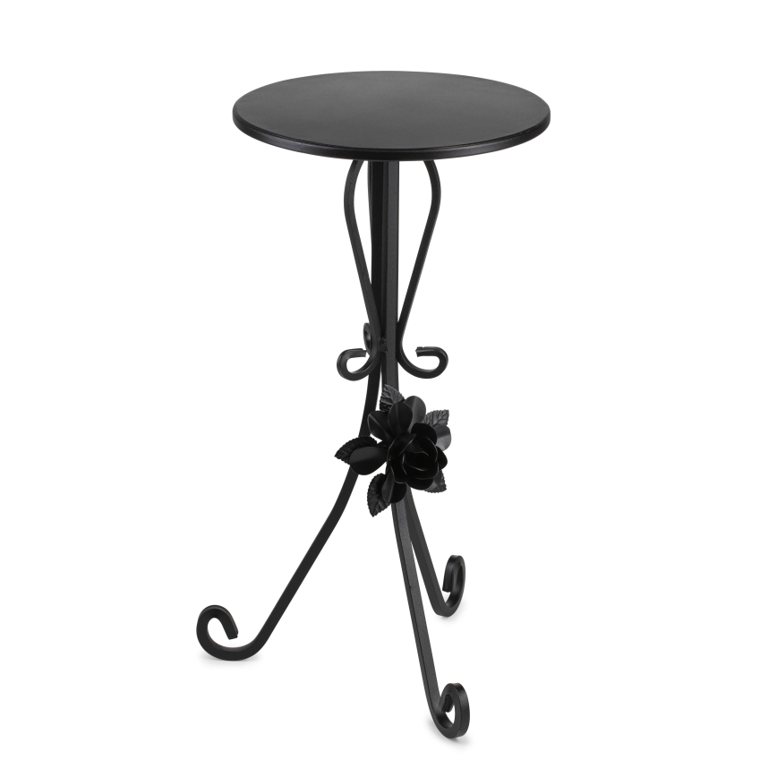 Soporte para flores 55x33 cm negro