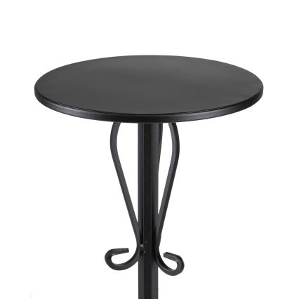 Soporte para flores 55x33 cm negro