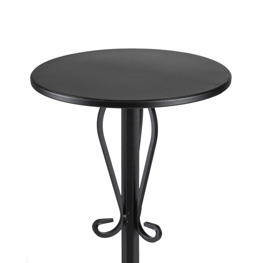 Soporte para flores 55x33 cm negro