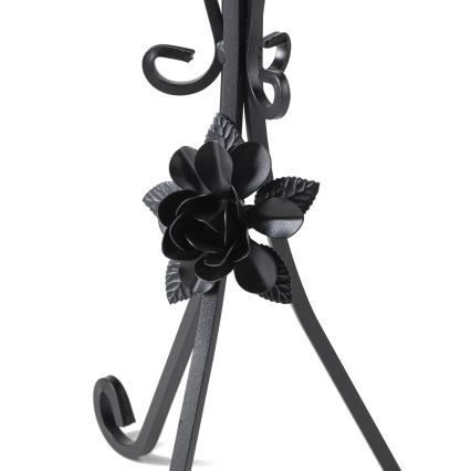 Soporte para flores 55x33 cm negro
