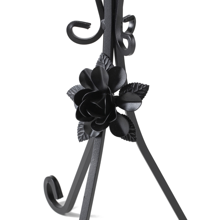 Soporte para flores 55x33 cm negro