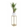 Soporte para flores 60x24 cm dorado
