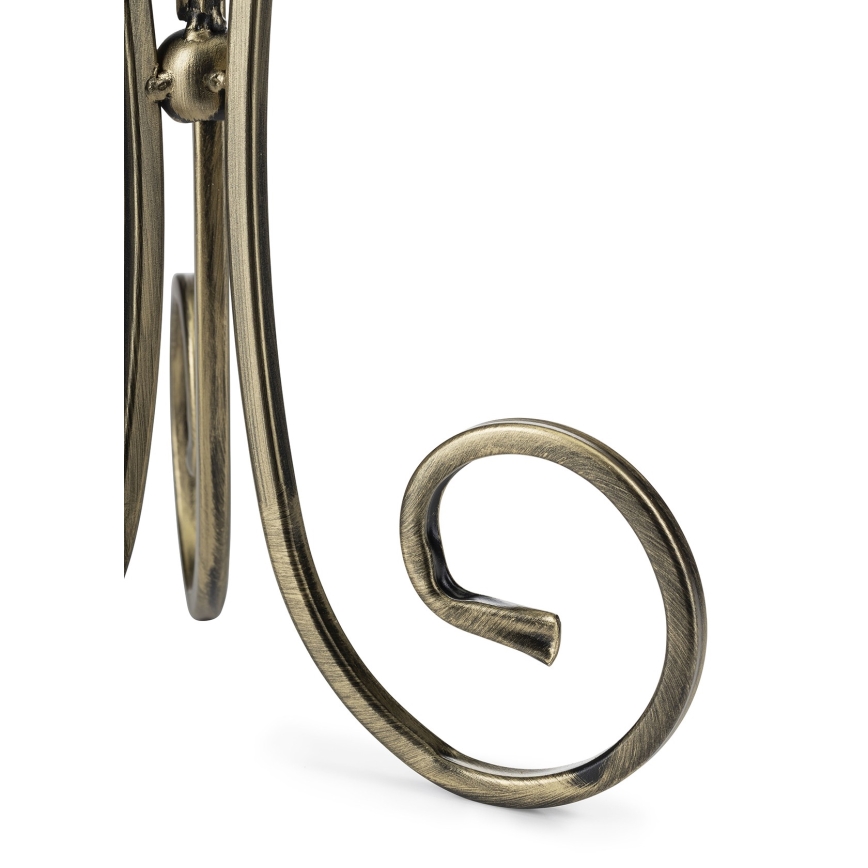 Soporte para flores 60x28 cm dorado