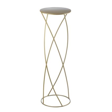 Soporte para flores 70x22,5 cm dorado