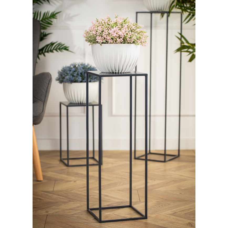 Soporte para flores 70x24 cm antracita