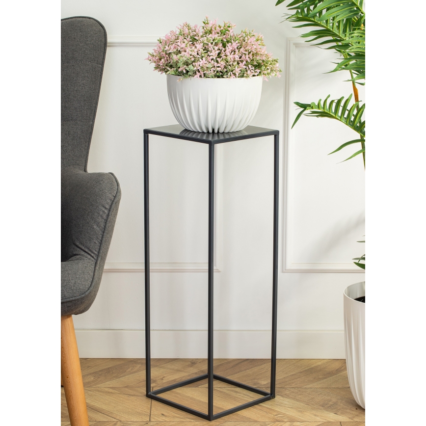 Soporte para flores 70x24 cm antracita