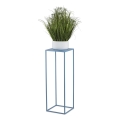 Soporte para flores 70x24 cm azul