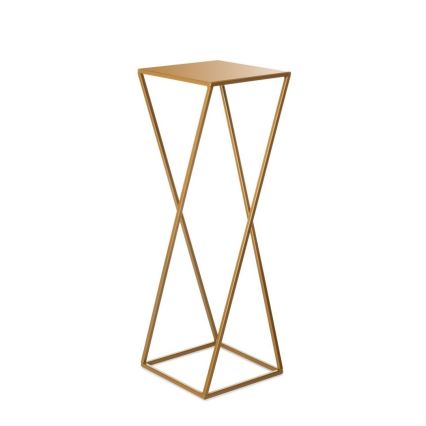 Soporte para plantas 70x24 cm dorado