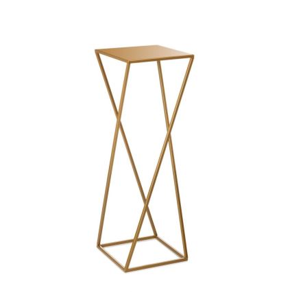 Soporte para plantas 70x24 cm dorado