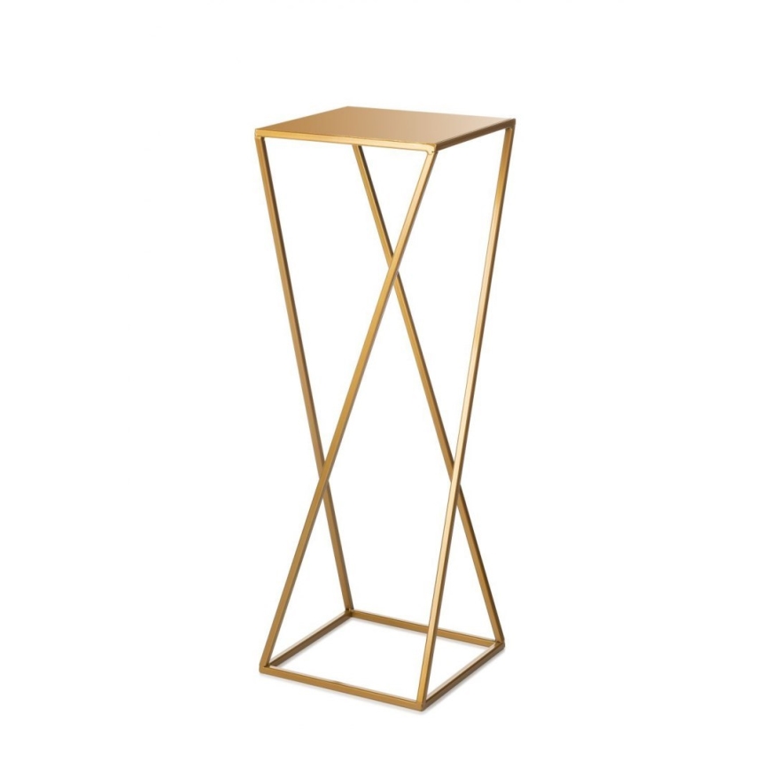 Soporte para plantas 70x24 cm dorado