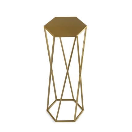 Soporte para flores 70x24 cm dorado