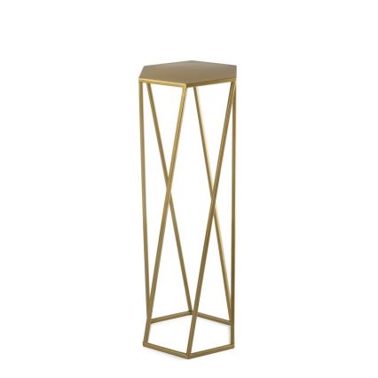 Soporte para flores 70x24 cm dorado