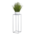 Soporte para flores 70x24 cm gris