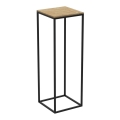 Soporte para flores 70x24 cm negro