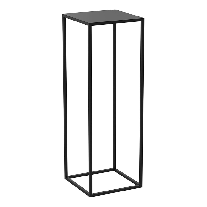 Soporte para flores 70x24 cm negro