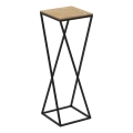 Soporte para flores 70x24 cm negro
