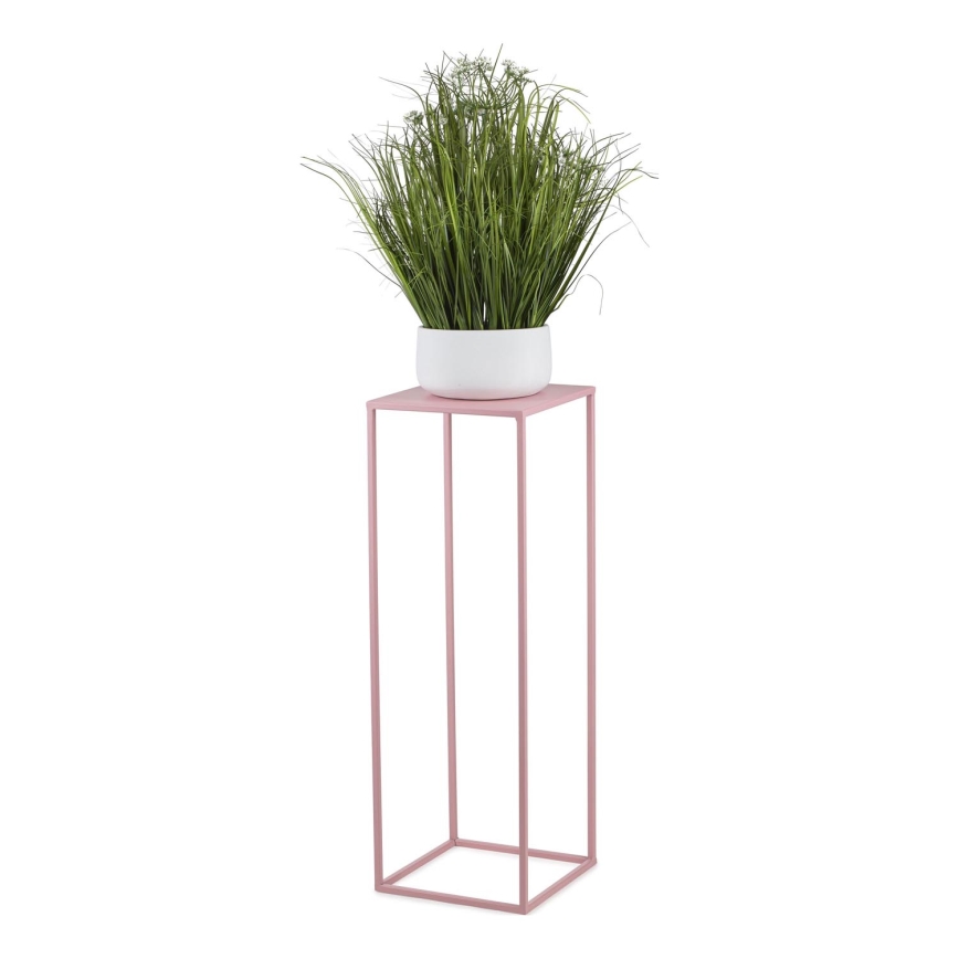 Soporte para flores 70x24 cm rosa