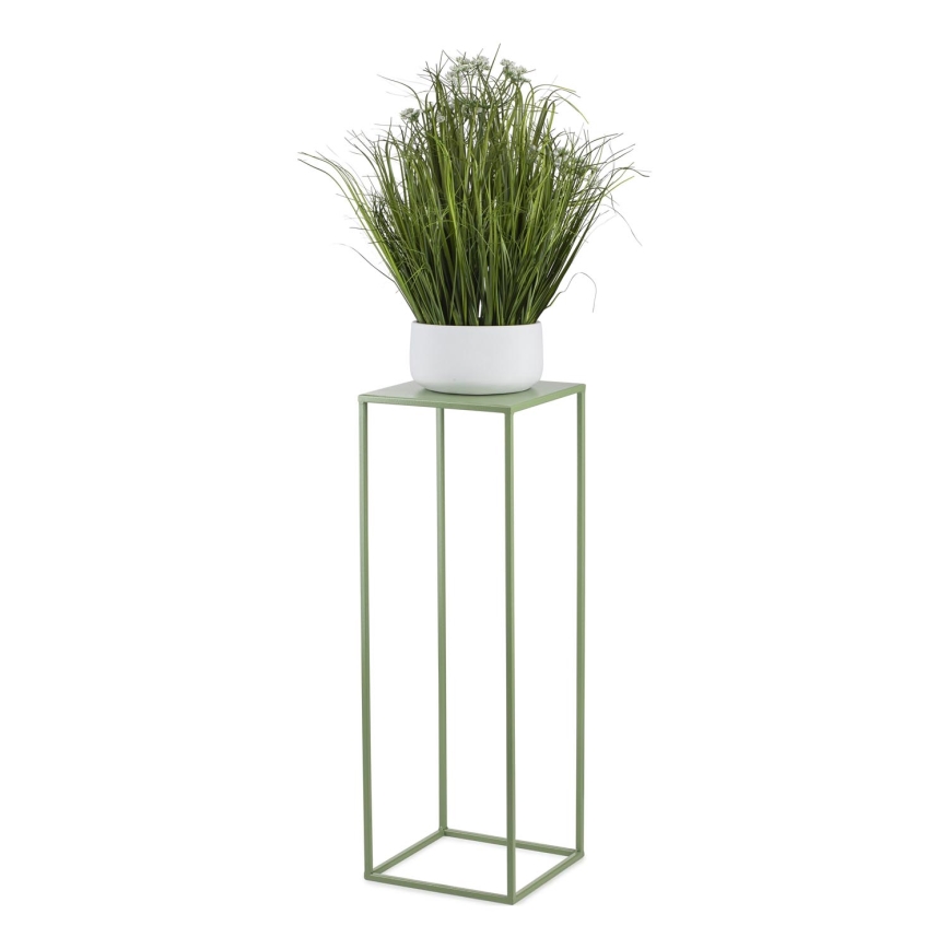 Soporte para flores 70x24 cm verde oscuro