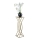 Soporte para flores 75x23 cm dorado