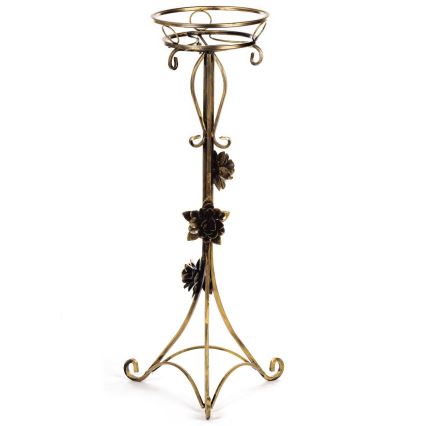 Soporte para flores 95x38 cm dorado