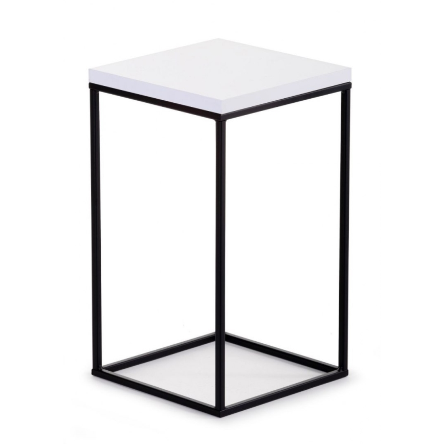 Soporte para flores BASICLOFT 40x24 blanco/negro